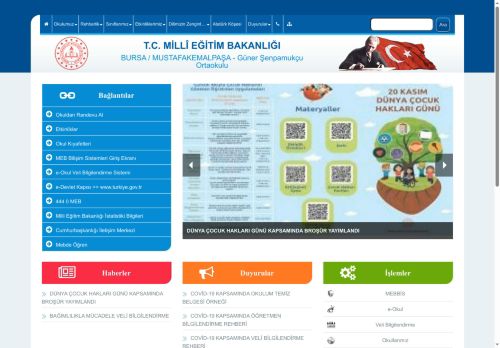 BURSA / MUSTAFAKEMALPAŞA - Güner Şenpamukçu Ortaokulu