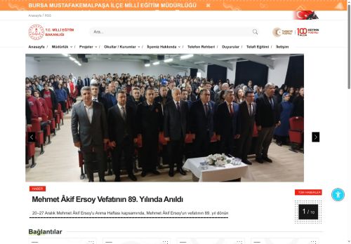 MEB BURSA - MUSTAFAKEMALPAŞA İLÇE MİLLÎ EĞİTİM MÜDÜRLÜĞÜ