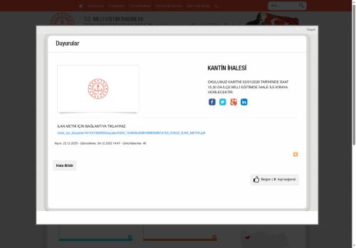 BURSA / MUSTAFAKEMALPAŞA - Mustafakemalpaşa Mesleki Eğitim Merkezi