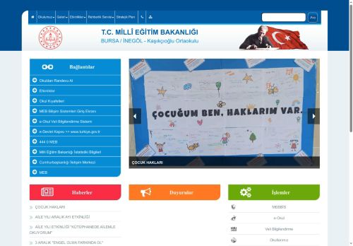 BURSA / İNEGÖL - Kaşıkçıoğlu Ortaokulu