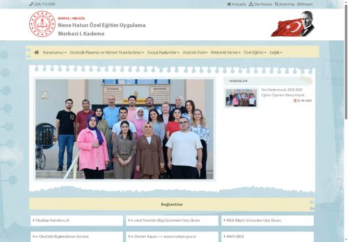 BURSA / İNEGÖL - Nene Hatun Özel Eğitim Uygulama Merkezi I. Kademe