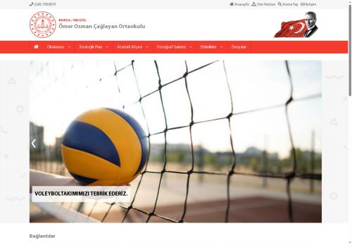 BURSA / İNEGÖL - Ömer Osman Çağlayan Ortaokulu