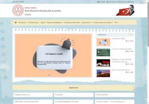 BURSA / İNEGÖL - Nuh Mehmet Küçükçalık Anadolu Lisesi