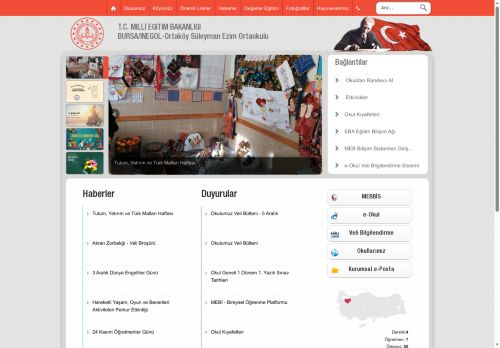 BURSA / İNEGÖL - Ortaköy Süleyman Ezim Ortaokulu