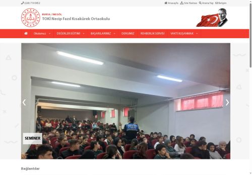 BURSA / İNEGÖL - TOKİ Necip Fazıl Kısakürek Ortaokulu