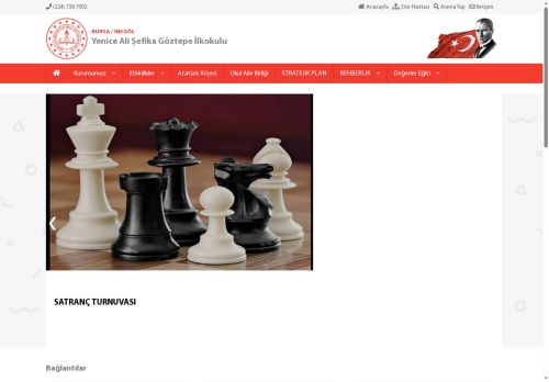 BURSA / İNEGÖL - Yenice Ali Şefika Göztepe İlkokulu