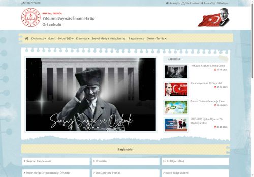 BURSA / İNEGÖL - Yıldırım Bayezid İmam Hatip Ortaokulu