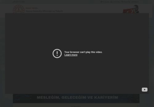 BURSA / İNEGÖL - Yunus Emre Kız Mesleki ve Teknik Anadolu Lisesi