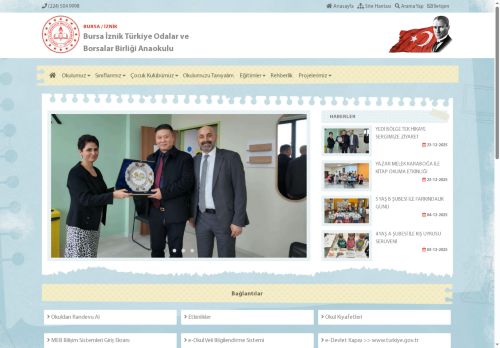 BURSA / İZNİK - Bursa İznik Türkiye Odalar ve Borsalar Birliği Anaokulu