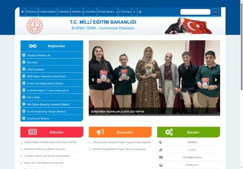 BURSA / İZNİK - Cumhuriyet Ortaokulu