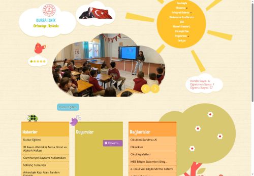 BURSA / İZNİK - Orhaniye İlkokulu