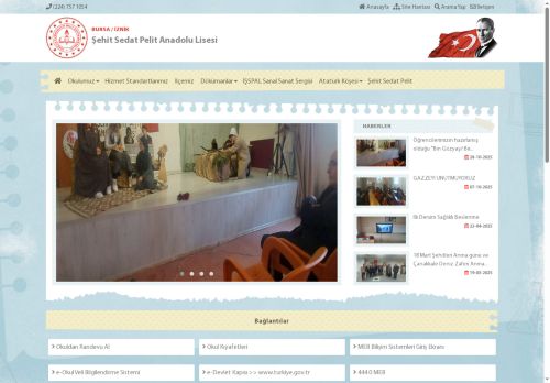 BURSA / İZNİK - Şehit Sedat Pelit Anadolu Lisesi