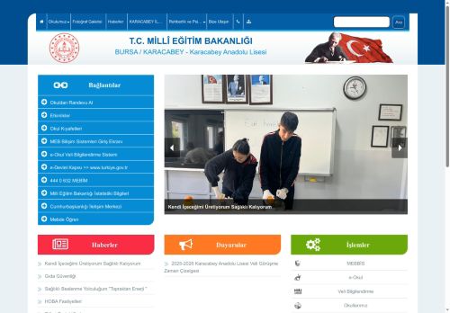 BURSA / KARACABEY - Karacabey Anadolu Lisesi