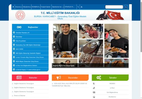 BURSA / KARACABEY - Karacabey Özel Eğitim Meslek Okulu