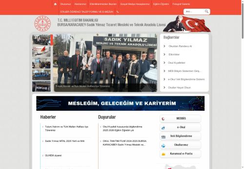 BURSA / KARACABEY - Sadık Yılmaz Ticaret Mesleki ve Teknik Anadolu Lisesi