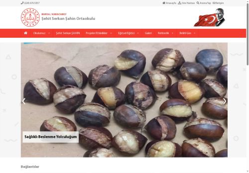 BURSA / KARACABEY - Şehit Serkan Şahin Ortaokulu