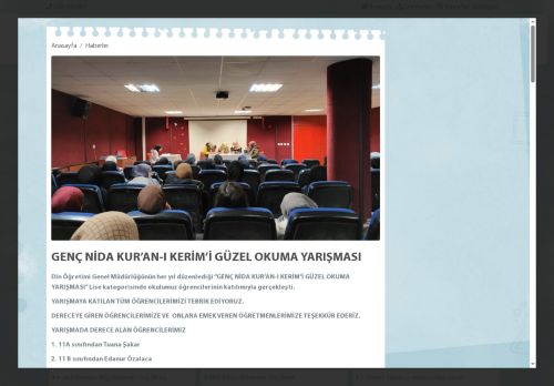 BURSA / KARACABEY - Şehit Özcan Özsoy Kız Anadolu İmam Hatip Lisesi