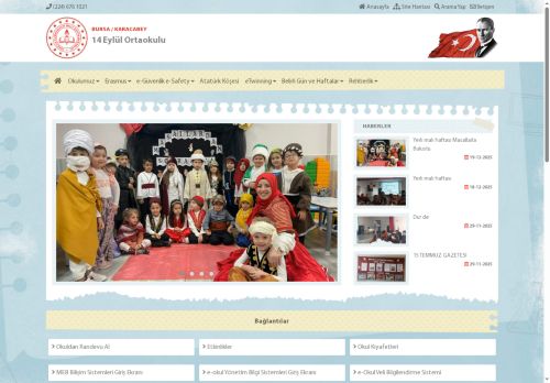 BURSA / KARACABEY - 14 Eylül Ortaokulu
