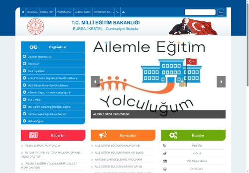 BURSA / KESTEL - Cumhuriyet İlkokulu