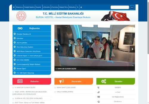 BURSA / KESTEL - Kestel Belediyesi Esentepe İlkokulu