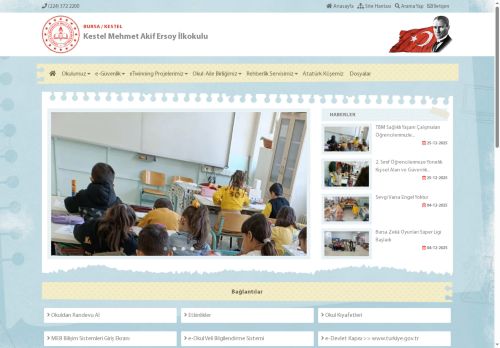 BURSA / KESTEL - Kestel Mehmet Akif Ersoy İlkokulu