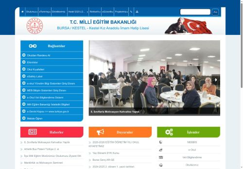 BURSA / KESTEL - Kestel Kız Anadolu İmam Hatip Lisesi