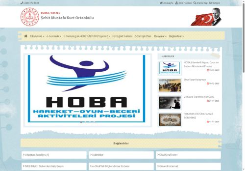 BURSA / KESTEL - Şehit Mustafa Kurt Ortaokulu