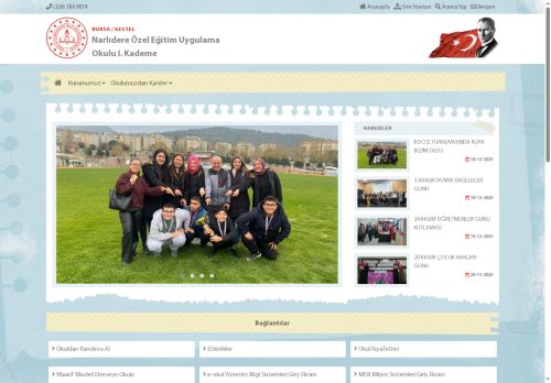 BURSA / KESTEL - Narlıdere Özel Eğitim Uygulama Okulu I. Kademe