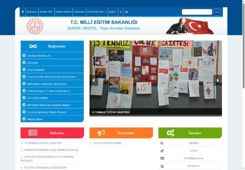 BURSA / KESTEL - Toplu Konutlar Ortaokulu