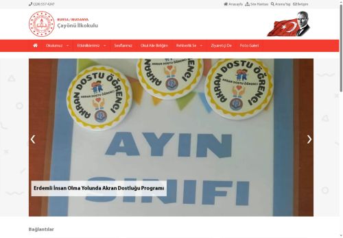 BURSA / MUDANYA - Çayönü İlkokulu