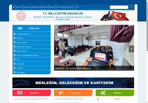BURSA / MUDANYA - Mudanya Dörtçelik Mesleki ve Teknik Anadolu Lisesi