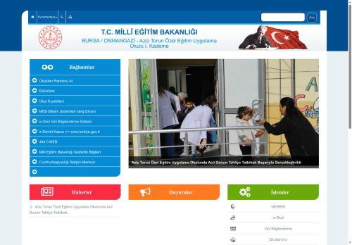 BURSA / OSMANGAZİ - Aziz Torun Özel Eğitim Uygulama Okulu I. Kademe