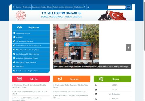 BURSA / OSMANGAZİ - Atatürk Ortaokulu