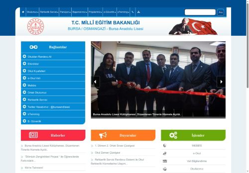 BURSA / OSMANGAZİ - Bursa Anadolu Lisesi