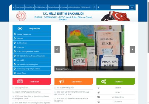 BURSA / OSMANGAZİ - BTSO Kamil Tolon Bilim ve Sanat Merkezi