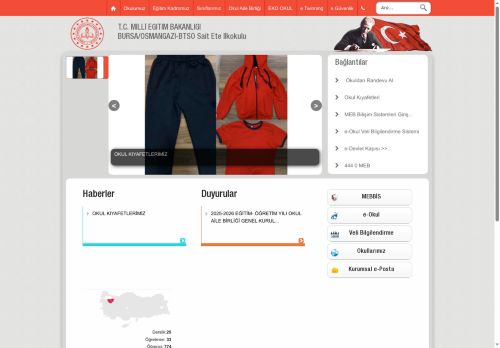 BURSA / OSMANGAZİ - BTSO Sait Ete İlkokulu