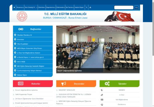 BURSA / OSMANGAZİ - Bursa Erkek Lisesi