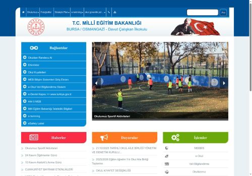 BURSA / OSMANGAZİ - Davut Çalışkan İlkokulu