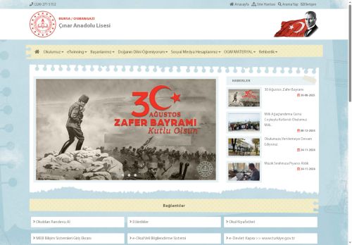 BURSA / OSMANGAZİ - Çınar Anadolu Lisesi