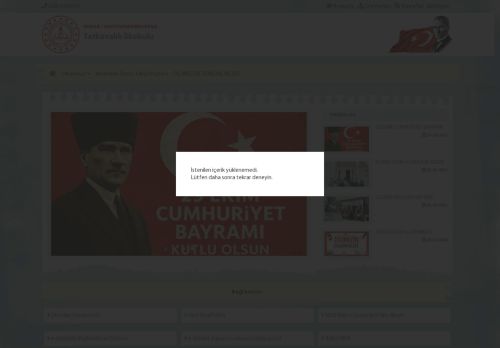 BURSA / MUSTAFAKEMALPAŞA - Tatkavaklı İlkokulu