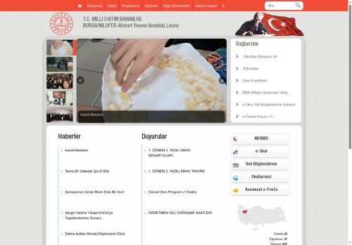 BURSA / NİLÜFER - Ahmet Yesevi Anadolu Lisesi