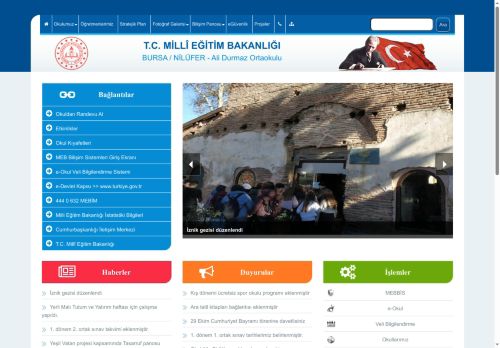 BURSA / NİLÜFER - Ali Durmaz Ortaokulu