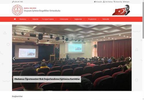 BURSA / NİLÜFER - Duyum İşitme Engelliler Ortaokulu