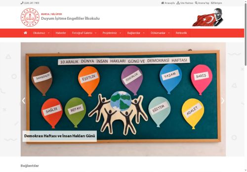 BURSA / NİLÜFER - Duyum İşitme Engelliler İlkokulu