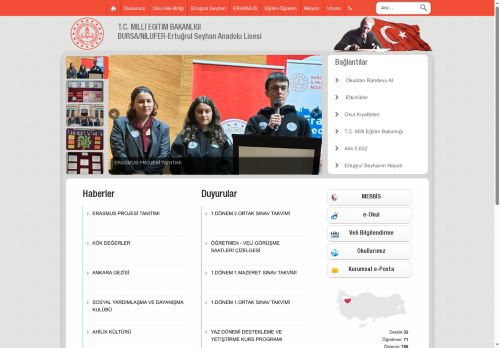 BURSA / NİLÜFER - Ertuğrul Seyhan Anadolu Lisesi