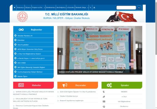 BURSA / NİLÜFER - Gölyazı Ünallar İlkokulu