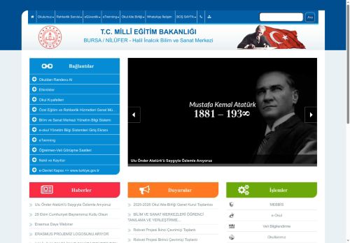 BURSA / NİLÜFER - Halil İnalcık Bilim ve Sanat Merkezi