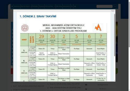 BURSA / NİLÜFER - Meral-Muammer Ağım Ortaokulu