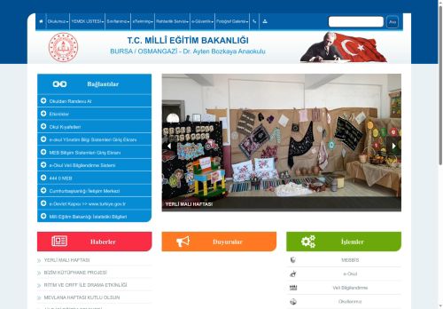 BURSA / OSMANGAZİ - Dr. Ayten Bozkaya Anaokulu