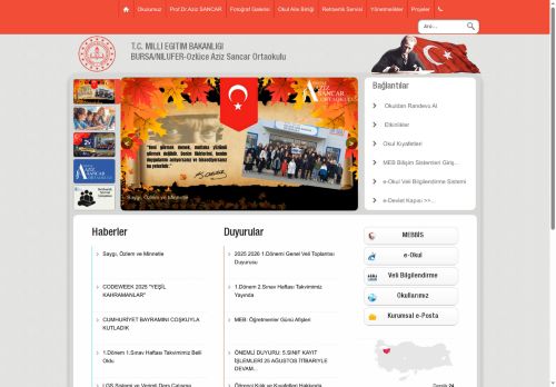 BURSA / NİLÜFER - Özlüce Aziz Sancar Ortaokulu